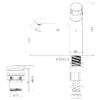 Смеситель для раковины Lemark Wing (LM5306C)