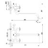 Смеситель для ванны Lemark Partner (LM6541C)