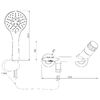 Смеситель для ванны Lemark Wing (LM5302C)