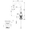 Смеситель для раковины Lemark Spark (LM6707RG)