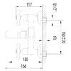 Смеситель для ванны Lemark Standard (LM2102C)