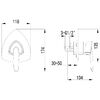 Смеситель для душа Lemark Mars (LM3523C)
