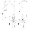 Смеситель для кухонной мойки Lemark Partner (LM6555C)