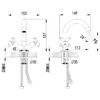 Смеситель для раковины Lemark Practica (LM7507C)
