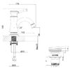 Смеситель для раковины Lemark Peretto (LM6306RB)