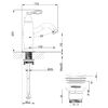 Смеситель для раковины Lemark Prime (LM6106BRG)