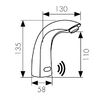 Смеситель для раковины KAISER Sensor (38411)