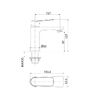 Смеситель для умывальника IDDIS Plank (PLASB00i01)