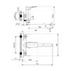 Смеситель для ванны IDDIS Bridge с длинным изливом (BRDSB02i10WA)