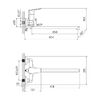 Смеситель для ванны IDDIS Vibe (VIBSBL2i10WA)