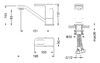 Смеситель для раковины Timo Sahara (2201-15F chrome)
