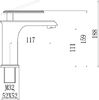 Смеситель для раковины Savol Savol (S-600101T)