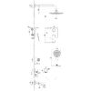 Душевая система Lemark Bronx (LM3722BL)