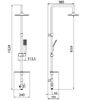 Душевой гарнитур Lemark (LM8804C)