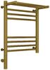 Полотенцесушитель электрический Сунержа Богема с полкой 3.0 500х400 / МЭМ левый цвет Состаренная бронза