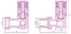 Вентиль Сунержа 3D правый (цилиндр) G 1/2