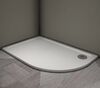 Душевой поддон Veconi Tezeo stone TZ-11L, 1000x800x30, искусственный камень, белый