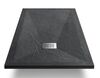 Поддон для душа из искусственного камня Vincea VST-4SR9011A, 1100*900*25, антрацит
