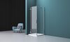 Душевой уголок BelBagno KRAFT-A-12-100-C-Cr-L, стекло Прозрачное