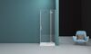 Душевой уголок BelBagno KRAFT-AH-12-100/80-C-Cr-R, стекло Прозрачное