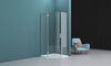 Душевой уголок BelBagno KRAFT-P-1-100-C-Cr-L, стекло Прозрачное