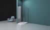 Душевой уголок BelBagno KRAFT-R-2-90-C-Cr, стекло Прозрачное