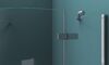 Душевой уголок BelBagno KRAFT-R-2-90-C-Cr, стекло Прозрачное