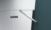 Душевой уголок BelBagno KRAFT-R-2-90-C-Cr, стекло Прозрачное