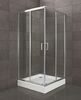Душевой уголок BelBagno UNO-195-A-2-95-C-Cr, стекло Прозрачное