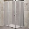 Душевой уголок BelBagno UNIQUE-AH-2-100/115-75/90-P-Cr, 100х80 стекло Матовое