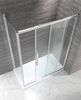 Душевой уголок CEZARES LUX-SOFT-W-AH-1-130/100-C-Cr-IV профиль хром, стекло прозрачное 130x100 см