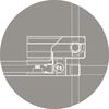 Душевой уголок CEZARES SLIDER-AH-2-70/80-90/100-BR-NERO профиль черный, стекло тонированное 70-80x90-100 см