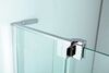 Душевой уголок CEZARES SLIDER-AH-2-70/80-90/100-BR-NERO профиль черный, стекло тонированное 70-80x90-100 см