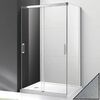 Душевой уголок Cezares TANDEM-SOFT-AH-2-120/80-P-Cr-L, стекло матовое