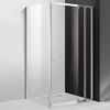 Душевой уголок CEZARES MOLVENO-AH-1-100/80-C-Cr-IV профиль хром, стекло прозрачное 100x80 см