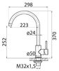 Смеситель для кухни BELBAGNO BB-LAM03-IN