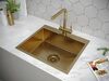 Смеситель для кухни Paulmark Skalen Sk213020-BG цвет брашированное золото