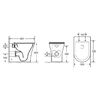 Унитаз ADIGE F напольный безободковый Cerutti SPA CT8907