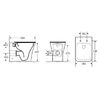 Унитаз MARMOLADA F напольный безободковый Cerutti SPA CT8906