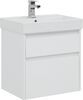 Тумба с раковиной Aquanet Nova Lite 60 белый (2 ящика)