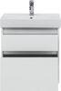 Тумба с раковиной Aquanet Nova Lite 60 белый (2 ящика)
