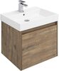 Тумба с раковиной Aquanet Nova Lite 60 дуб рустикальный (1 ящик)