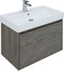 Тумба с раковиной Aquanet Nova Lite 75 дуб рошелье (1 ящик)