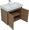 Тумба с раковиной Aquanet Nova Lite 75 дуб рустикальный (2 дверцы)