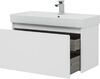 Тумба с раковиной Aquanet Nova Lite 90 белый (1 ящик)
