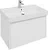 Тумба с раковиной Aquanet Nova Lite 90 белый (1 ящик)