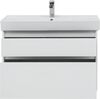Тумба с раковиной Aquanet Nova Lite 90 белый (2 ящика)