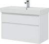 Тумба с раковиной Aquanet Nova Lite 90 белый (2 ящика)