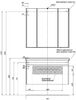 Тумба с раковиной Aquanet Августа 100 белый (раковина Нота 100 NEW)