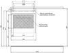 Тумба с раковиной Aquanet Августа 120 L белый